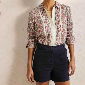 NWOT BODEN CHINO NAVY HIGH RISE SIZE US 8